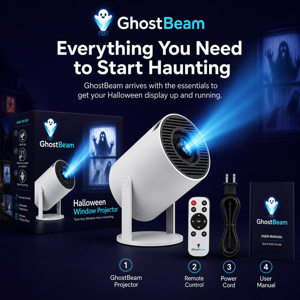 GhostBeam™ Halloween Window Projector